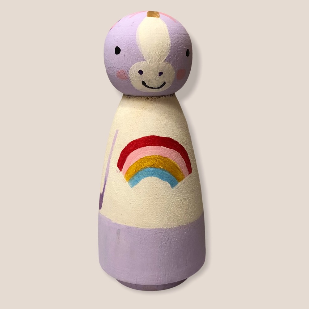 Cuddle and Kind inspired wooden doll